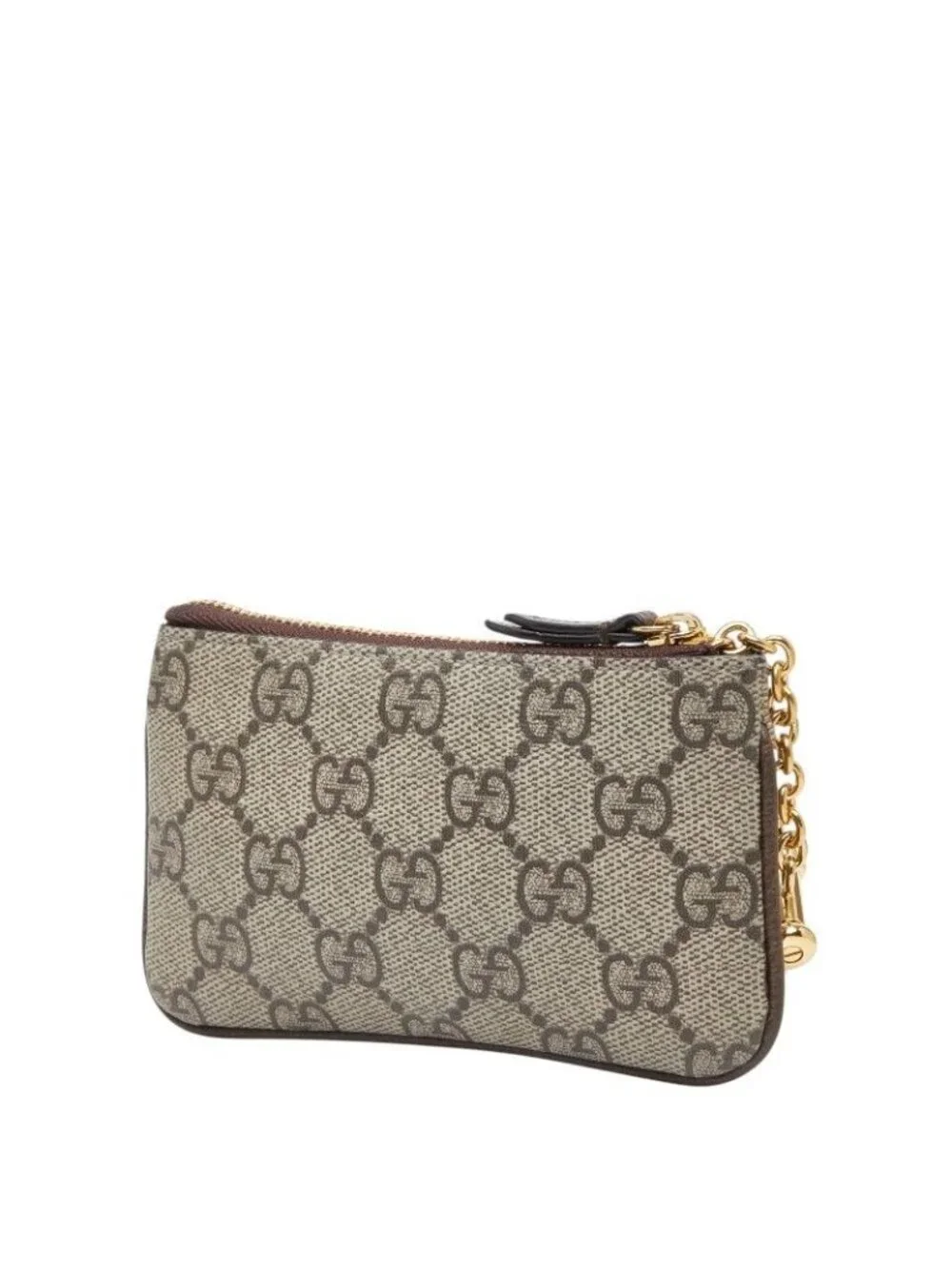 Gucci Ophidia GG Supreme Coin Purse Beige Brown Leather - Picture 2 of 8